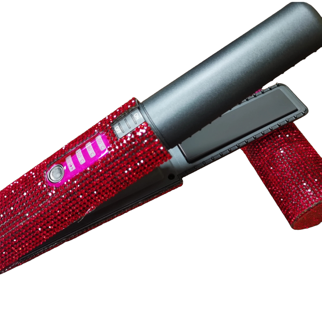 LISSSTAR™ - Mini Lisseur cheveux sans fil 2 en 1  portable Glam Strass